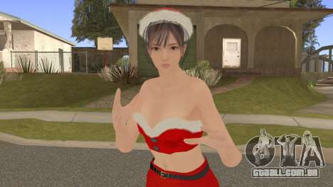 DOA Nagisa Berry Burberry Christmas Special V1 para GTA San Andreas