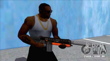 GTA V Vom Feuer Assault Shotgun Orange V8 para GTA San Andreas