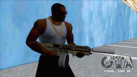 GTA V Vom Feuer Assault Shotgun Green V3 para GTA San Andreas