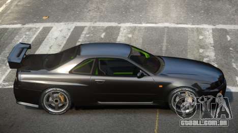 Nissan Skyline R34 GST-R para GTA 4