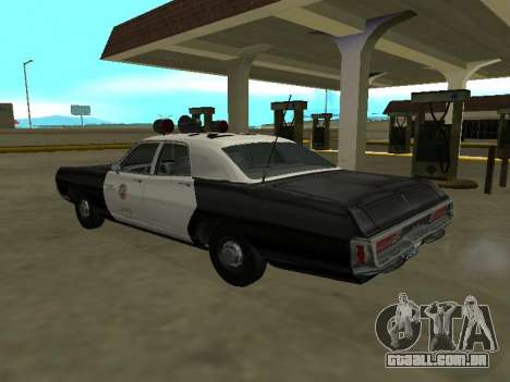 Dodge Polara 1972 Los Angeles Police Dept para GTA San Andreas