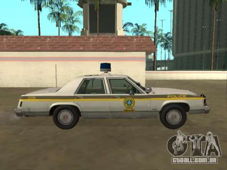 Ford LTD Crown Victoria 1987 Sûreté du Québec para GTA San Andreas