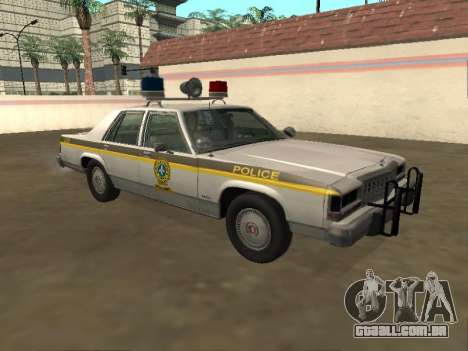 Ford LTD Crown Victoria 1987 Sûreté du Québec para GTA San Andreas