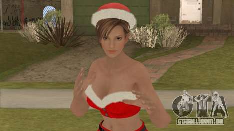 Lisa Hamilton Berry Burberry Christmas V1 para GTA San Andreas