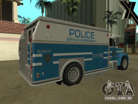 Enforcer HQ do GTA 3 New York Police Dept para GTA San Andreas