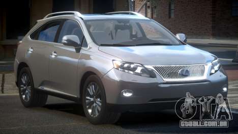 Lexus RX450H TR para GTA 4