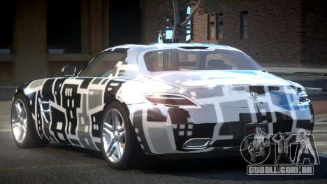 Mercedes-Benz SLS BS A-Style PJ2 para GTA 4
