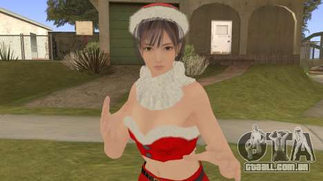 DOA Nagisa Berry Burberry Christmas Special V2 para GTA San Andreas