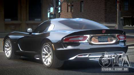 Dodge Viper SRT V1.3 para GTA 4