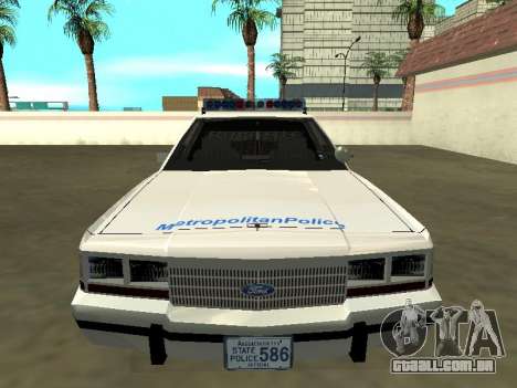 Ford LTD Crown Victoria 1991 Massachusetts Metro para GTA San Andreas