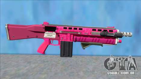 GTA V Vom Feuer Assault Shotgun Pink V6 para GTA San Andreas