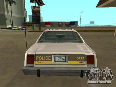 Ford LTD Crown Victoria 1987 Sûreté du Québec para GTA San Andreas