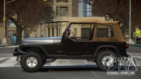 Jeep Wrangler 80S para GTA 4