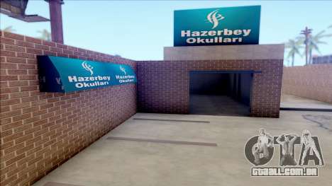 Hazerbey School para GTA San Andreas
