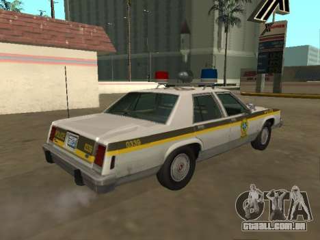 Ford LTD Crown Victoria 1987 Sûreté du Québec para GTA San Andreas