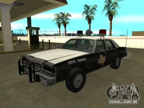 Ford LTD Crown Victoria 1987 Texas State Trooper para GTA San Andreas