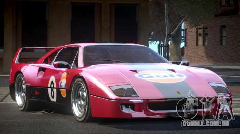 Ferrari F40 80S L5 para GTA 4