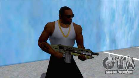 GTA V Vom Feuer Assault Shotgun Green V12 para GTA San Andreas