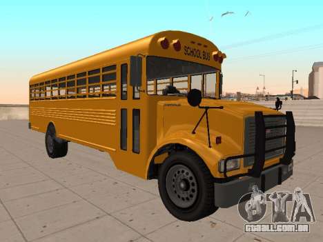 Vapid School Bus (Benson do GTA IV) para GTA San Andreas