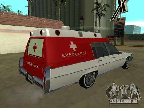 Cadillac Superior 1977 (Emperor) Ambulance para GTA San Andreas