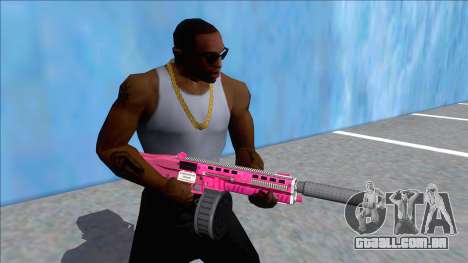 GTA V Vom Feuer Assault Shotgun Pink V7 para GTA San Andreas