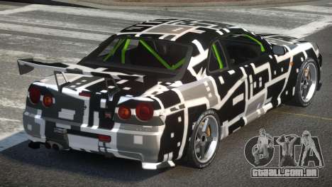 Nissan Skyline R34 GST-R PJ1 para GTA 4