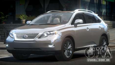 Lexus RX450H TR para GTA 4