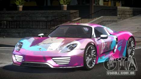 Porsche 918 Spyder PSI L8 para GTA 4