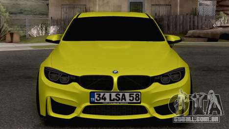 BMW M3 F80 para GTA San Andreas