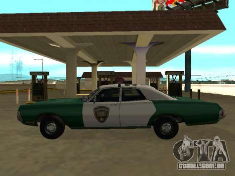 Dodge Polara Chickasaw County Sheriff para GTA San Andreas