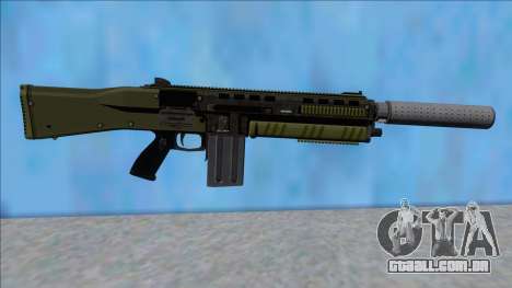 GTA V Vom Feuer Assault Shotgun Green V8 para GTA San Andreas