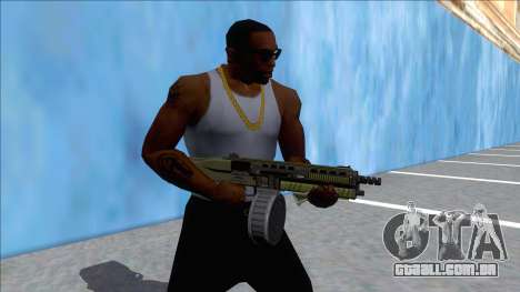 GTA V Vom Feuer Assault Shotgun Green V9 para GTA San Andreas
