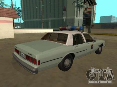 Chevrolet Caprice 1987 US Border Patrol para GTA San Andreas