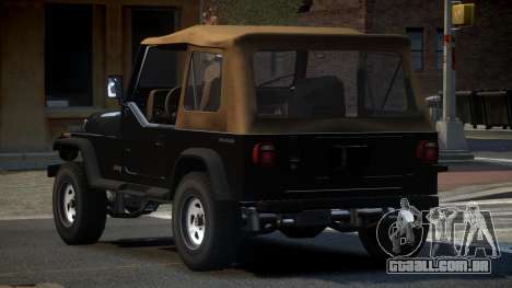 Jeep Wrangler 80S para GTA 4