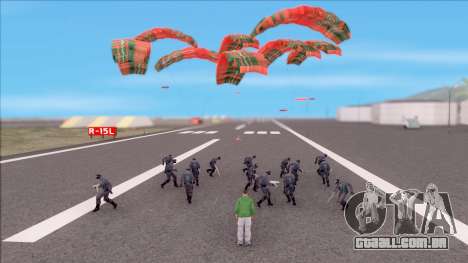 Paratroopers SWAT para GTA San Andreas
