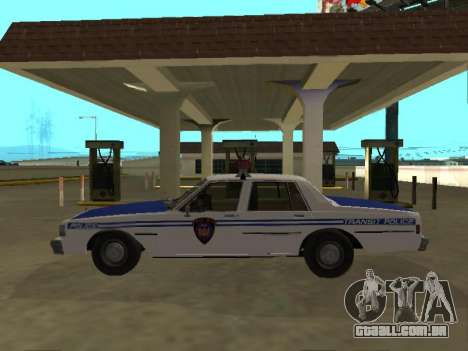 Chevrolet Caprice 1987 NYPD Transit Police para GTA San Andreas