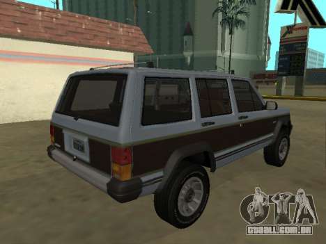Jeep Cherokee Wagoneer Limited 1987 para GTA San Andreas