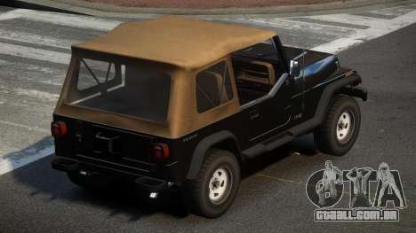 Jeep Wrangler 80S para GTA 4