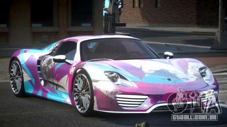 Porsche 918 Spyder PSI L8 para GTA 4