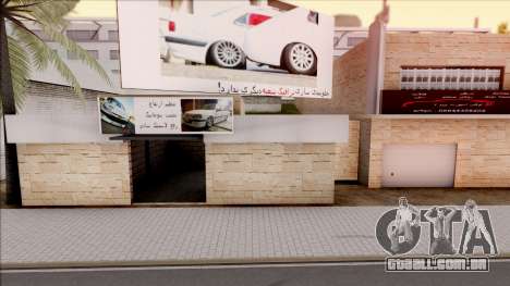 Iranian Tuninng Shop para GTA San Andreas