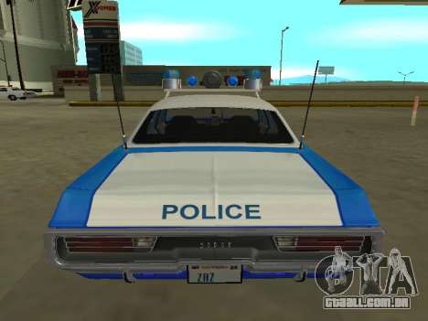 Dodge Polara 1972 Chicago Police Dept para GTA San Andreas
