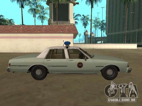 Chevrolet Caprice 1987 US Border Patrol para GTA San Andreas