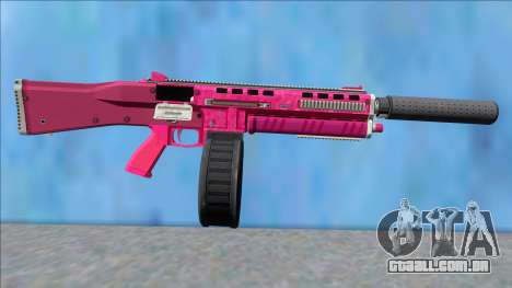 GTA V Vom Feuer Assault Shotgun Pink V7 para GTA San Andreas