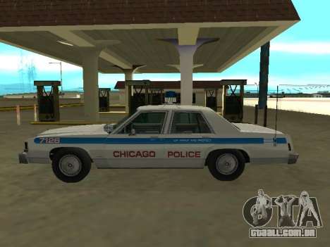 Ford LTD Crown Victoria 1987 Chicago Police Dept para GTA San Andreas