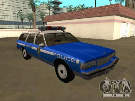 Chevrolet Caprice 1987 SW New York Police Dept para GTA San Andreas