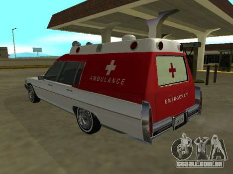 Cadillac Superior 1977 (Emperor) Ambulance para GTA San Andreas