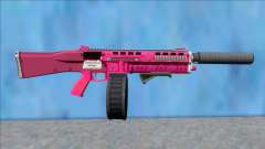 GTA V Vom Feuer Assault Shotgun Pink V3 para GTA San Andreas