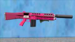 GTA V Vom Feuer Assault Shotgun Pink V4 para GTA San Andreas