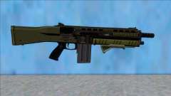 GTA V Vom Feuer Assault Shotgun Green V10 para GTA San Andreas