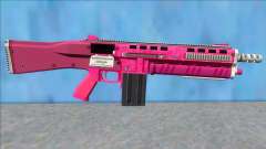 GTA V Vom Feuer Assault Shotgun Pink V15 para GTA San Andreas